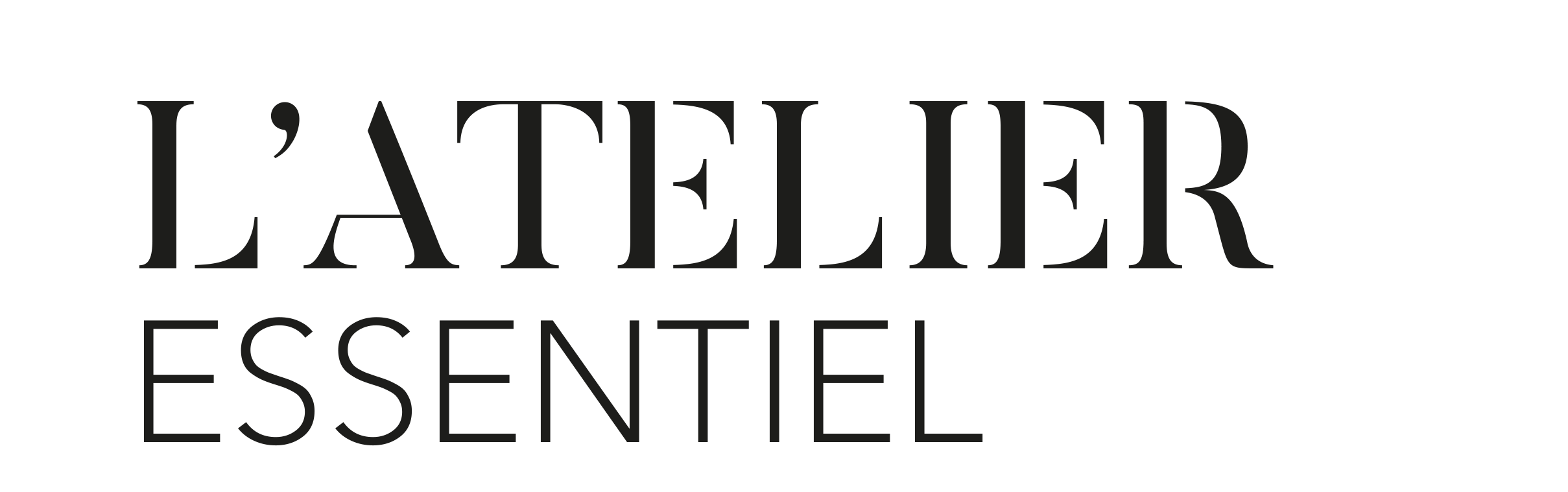logo atelier essentiel marque atelier denis