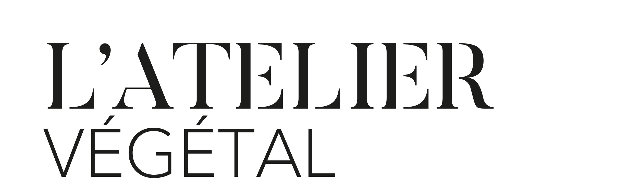logo atelier vegetal marque atelier denis